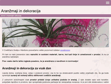 Tablet Screenshot of cvetlicarna-aralija.com